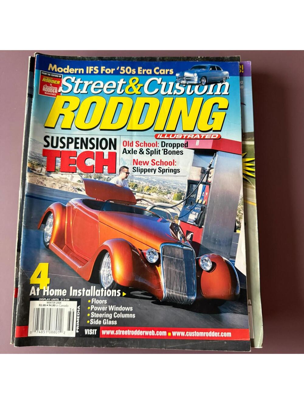 Vintage Hot Rodder Chevy Auto Magazine Custom Rodder B2